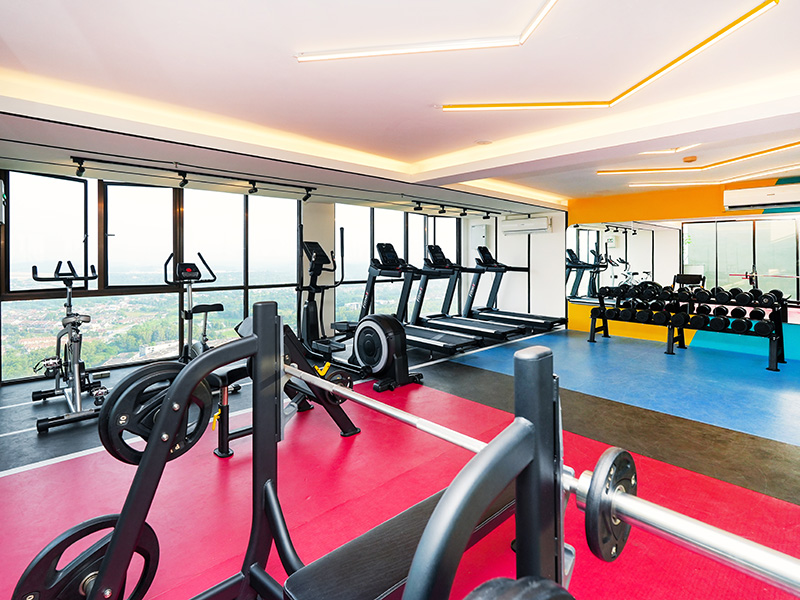 Youth City Residence facility — gymnasium